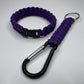 Purple Paracord Bracelet & Keychain