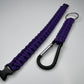 Purple Paracord Bracelet & Keychain