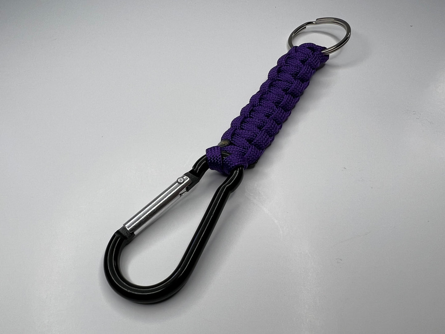 Purple Paracord Bracelet & Keychain