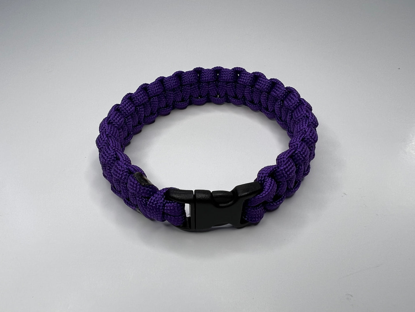 Purple Paracord Bracelet & Keychain