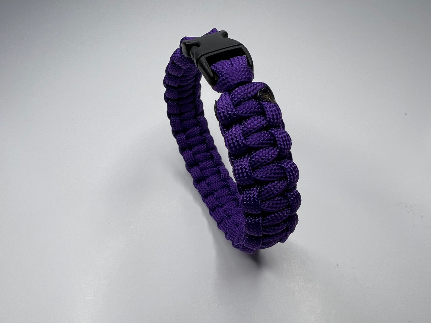 Purple Paracord Bracelet & Keychain